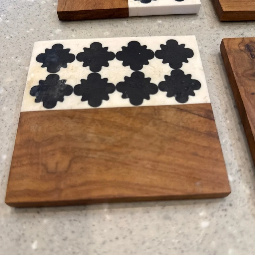 Crate and Barrel coasters